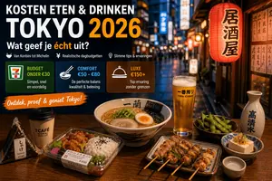 Kosten-eten en drinken in Tokyo overzicht