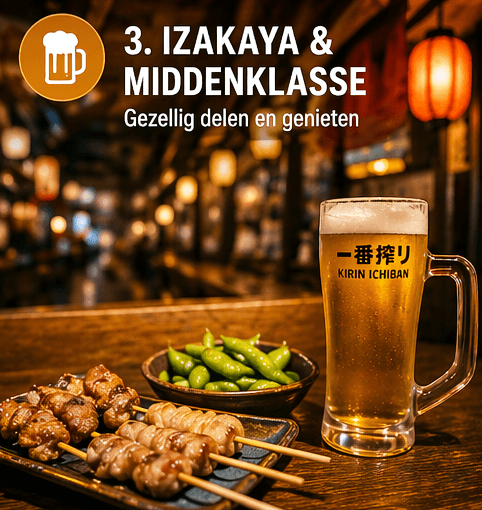 Izakaya eten in Tokyo kosten