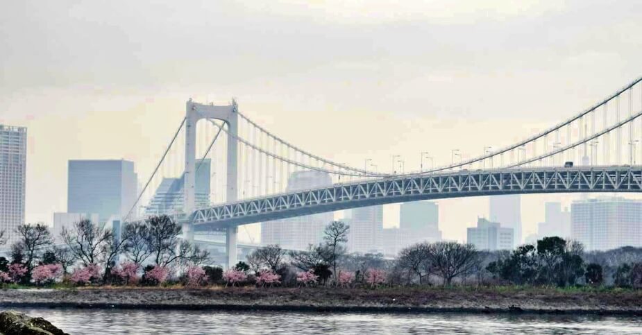 Rainbow bridge tokyo voor de eerste keer