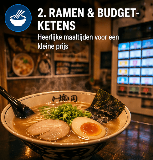 Ramen Eten in Tokyo