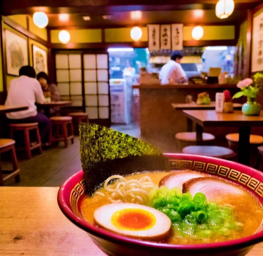 Ramen in Tokyo Restaurant
