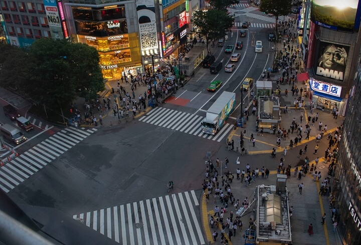 Tokyo Bezienswaardigheid Bezoeken Shibuya