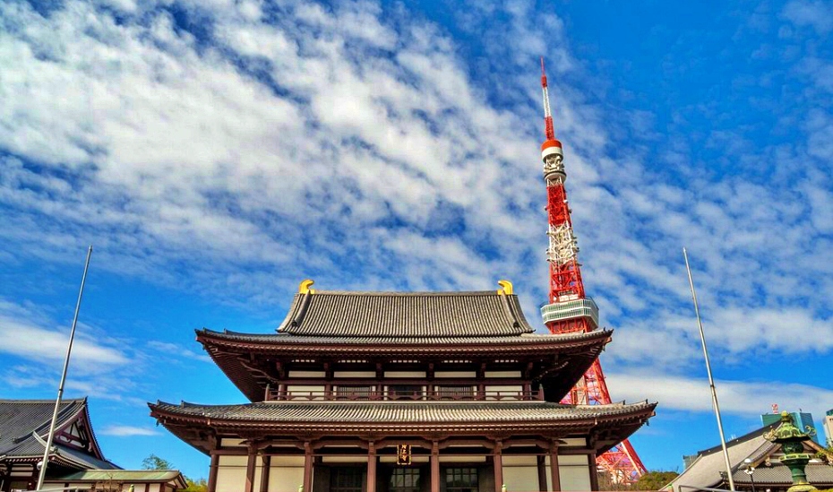 Tokyo-Tower-Tempel Tokyo-Tower-Tempel